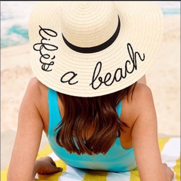 NWT! Trendy Sayings Boutique Floppy Hat! - Picture 6 of 6